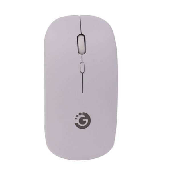 MOUSE INALAMBRICO GOLDTECH ULTRA SLIM RGB BLANCO RECARGABLE (JTACCPC216)