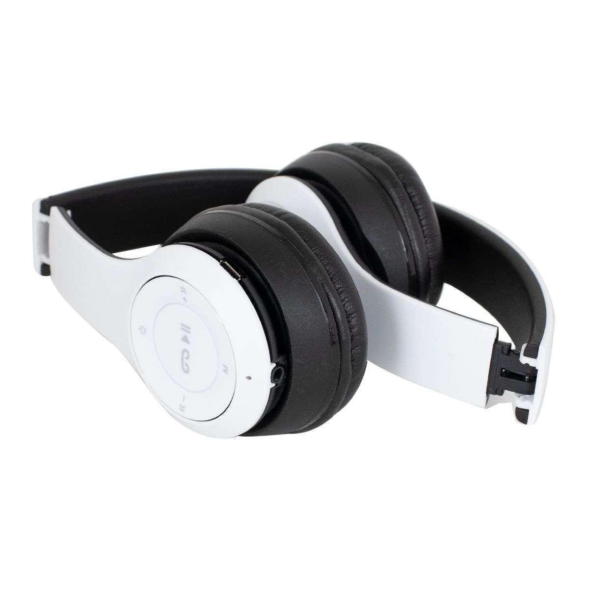 VINCHA AURICULAR INALÁMBRICO P47 BT SD FM BLANCO (JTAUR051BLANCO) - Image 2