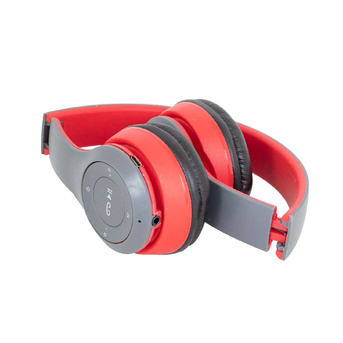 VINCHA AURICULAR INALÁMBRICO P47 BT SD FM ROJO (JTAUR051ROJO) - Image 2