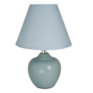 PORTATIL DE MESA BASE CERAMICA CELESTE (JTBAZ285CEL)