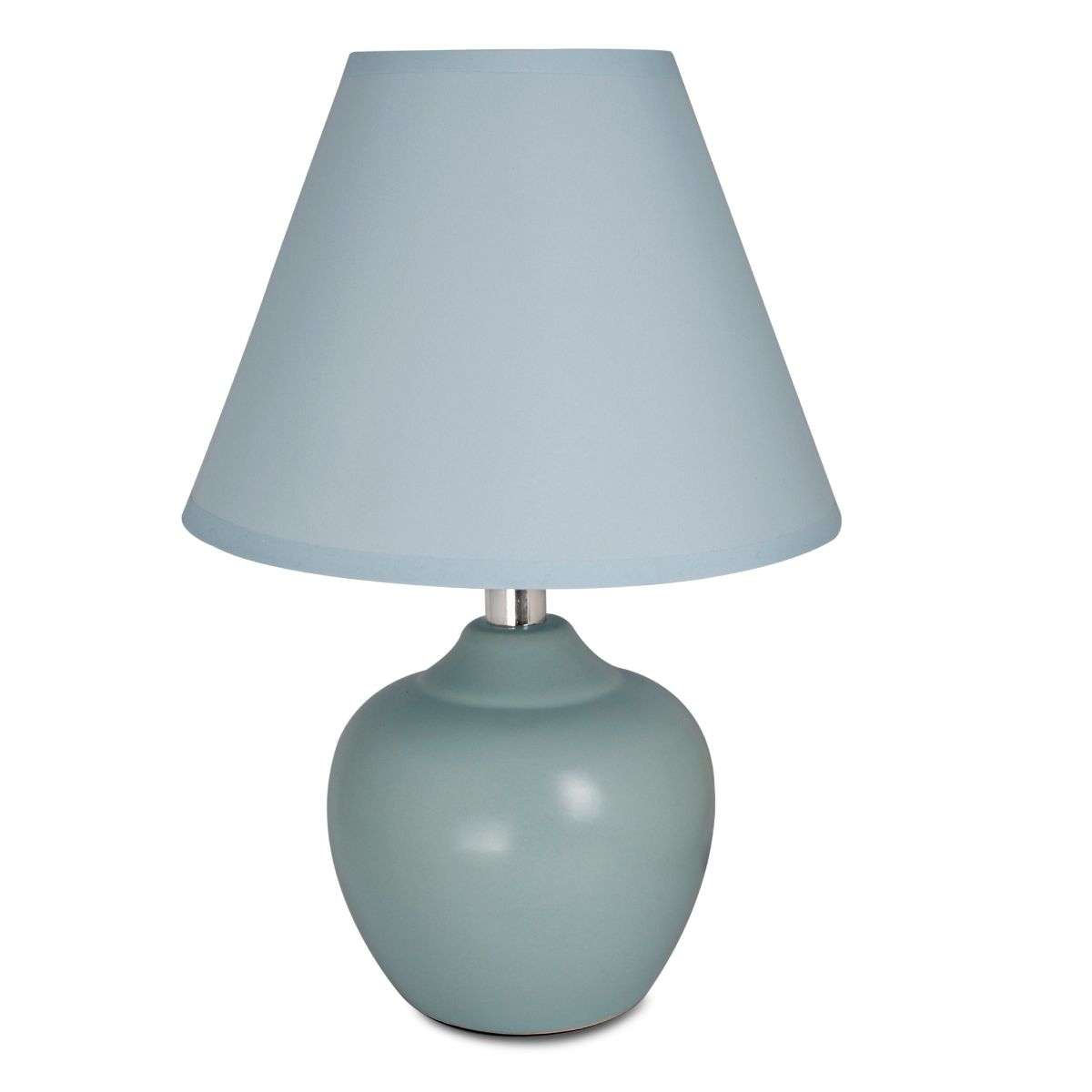 PORTATIL DE MESA BASE CERAMICA CELESTE (JTBAZ285CEL)