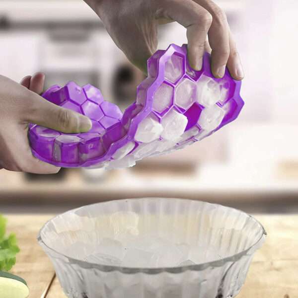 MOLDE PARA HACER HIELO VIOLETA (JTBAZ361VIO) - Image 2