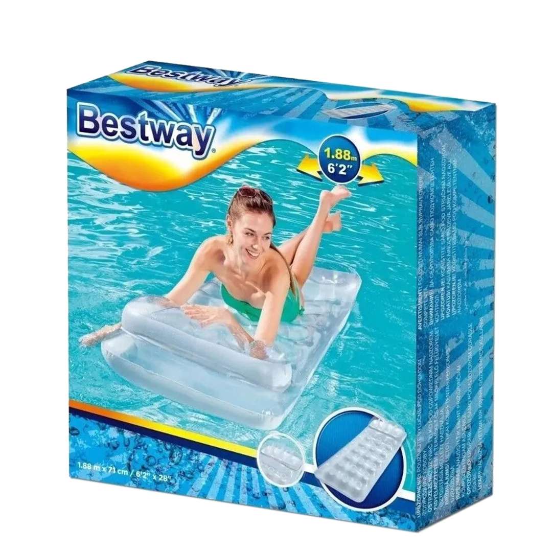 COLCHONETA INFLABLE METAL C/ALMOHADA BESTWAY (JTBW43024) - Image 4
