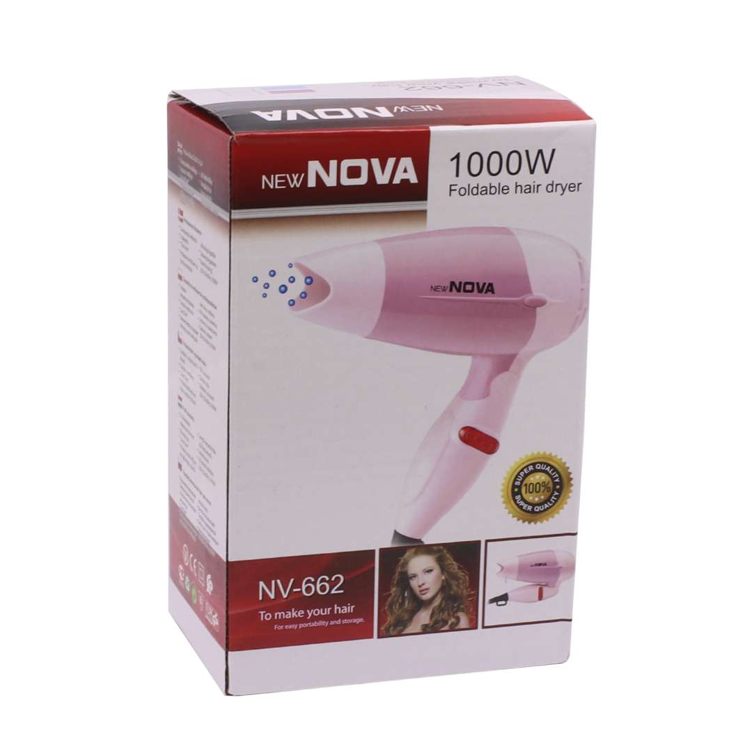 SECADOR DE PELO NOVA 1000W NV-662 ROSADO (JTELEC028ROS) - Image 2