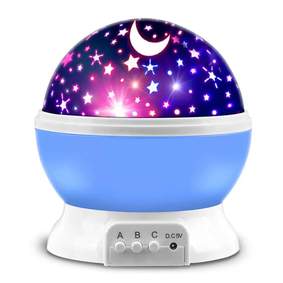 LAMPARA VELADORA DE ESTRELLAS ESFERA  AZUL (JTFIEST073AZU)