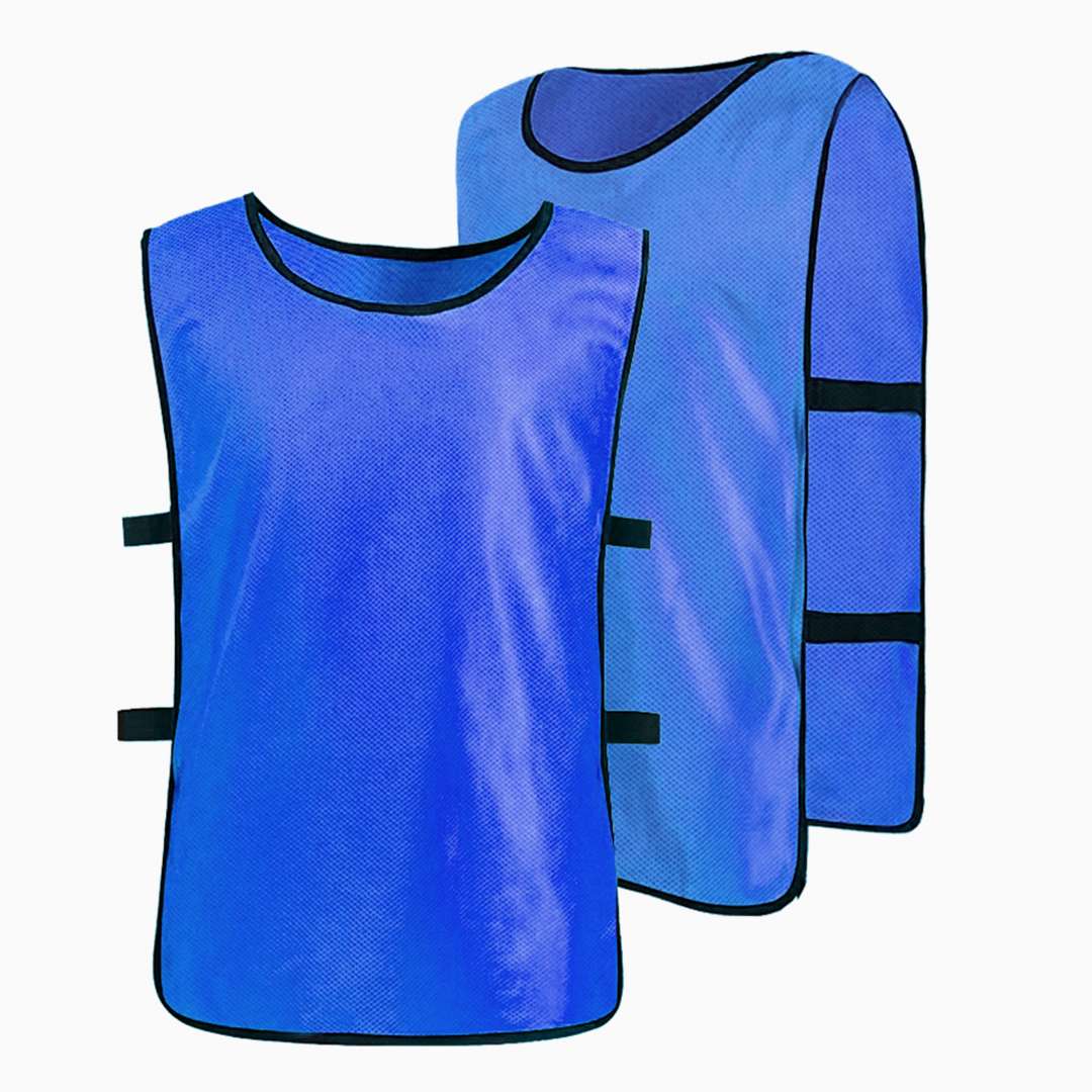 CHALECO DEPORTIVO PARA ENTRENAMIENTO AZUL (JTFITN083)