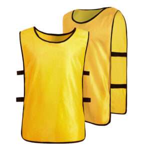 CHALECO DEPORTIVO PARA ENTRENAMIENTO AMARILLO (JTFITN086)