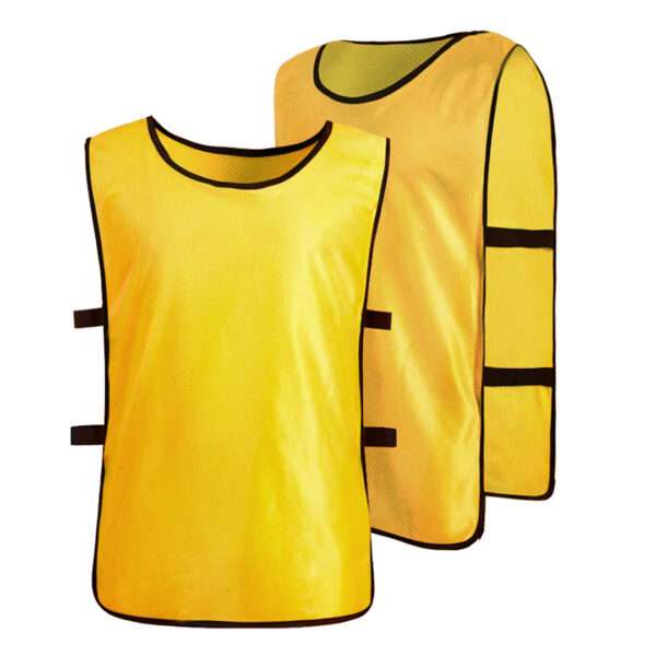 CHALECO DEPORTIVO PARA ENTRENAMIENTO AMARILLO (JTFITN086)