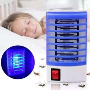 LAMPARA ELECTRICA MATA MOSQUITOS UV AZUL (JTHOG055AZU)