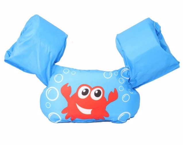 CHALECO C/ALAS SALVAVIDAS NIÑO AZUL (JTHOG1001-1)