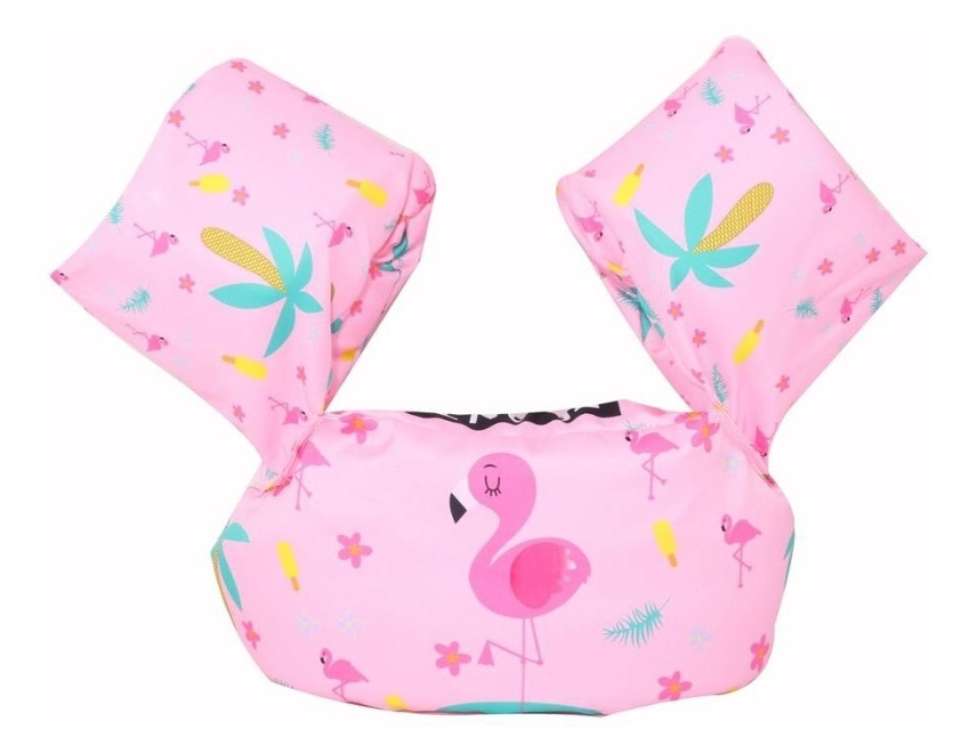 CHALECO C/ALAS SALVAVIDAS NIÑO ROSA (JTHOG1001-3)