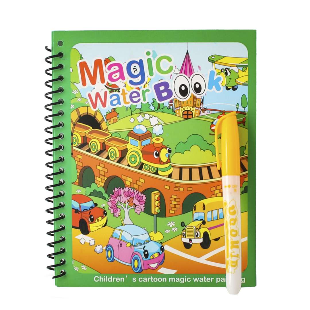 LIBRO INFANTIL COLOREABLE  VERDE (JTJUG922VERDE)