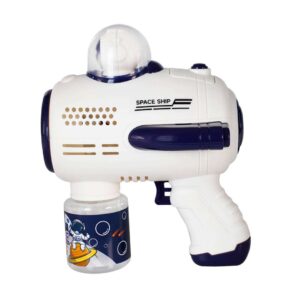 PISTOLA DE BURBUJAS ASTRONAUTA AZUL (JTJUG939AZUL)