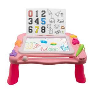 TABLERO DE DIBUJO MAGNETICO BORRABLE ROSADO (JTJUG941ROSA)