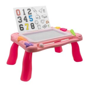 TABLERO DE DIBUJO MAGNETICO BORRABLE ROSADO (JTJUG941ROSA)