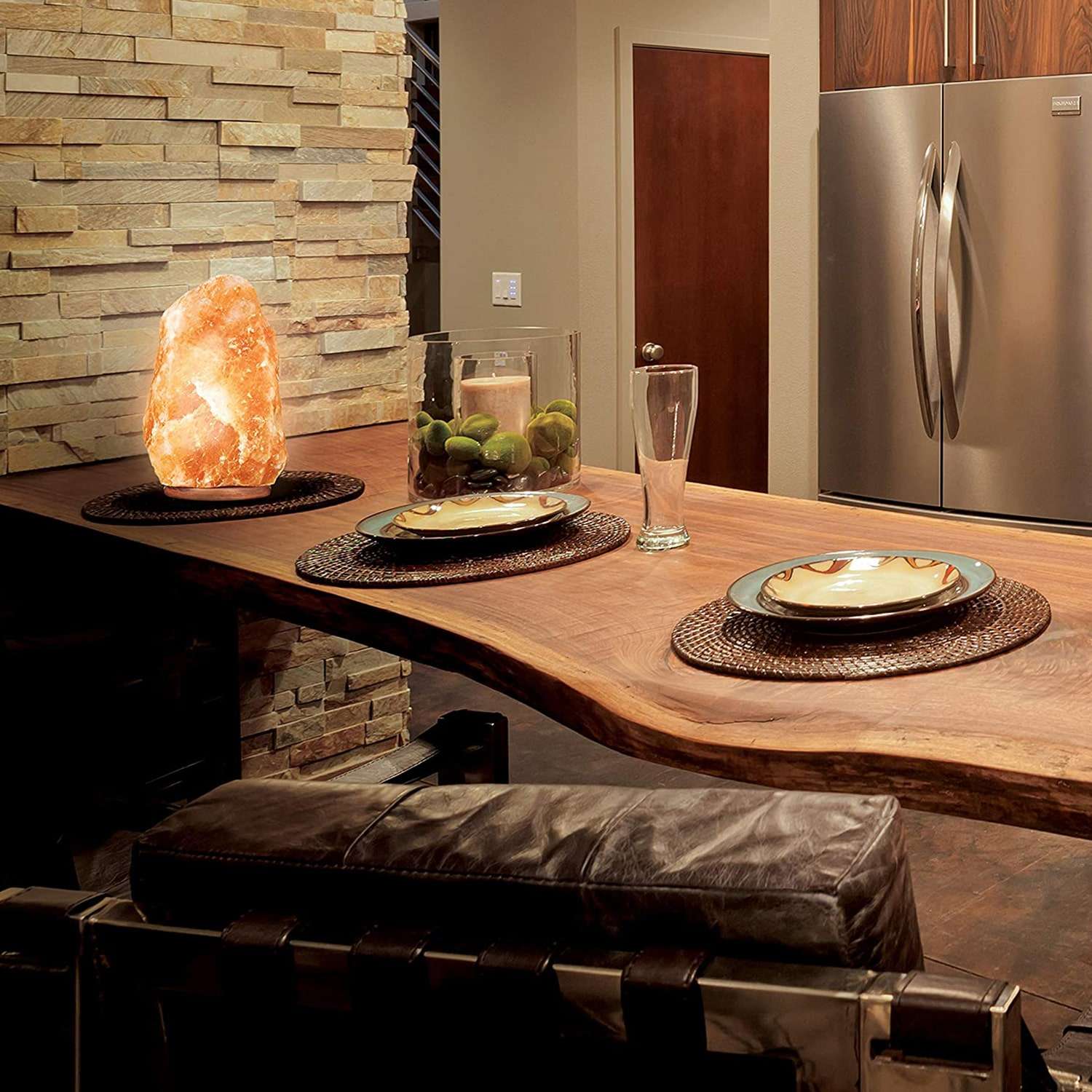 LAMPARA DE SAL HIMALAYA  5-7KG 220V (JTLAMP130) - Image 4