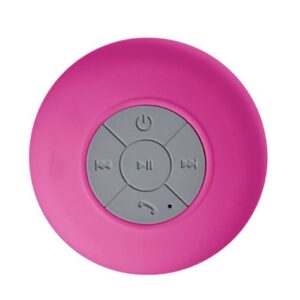 PARLANTE RESISTENTE AL AGUA BLUETOOTH CON VENTOSA ROSADO (JTPAR024ROS)