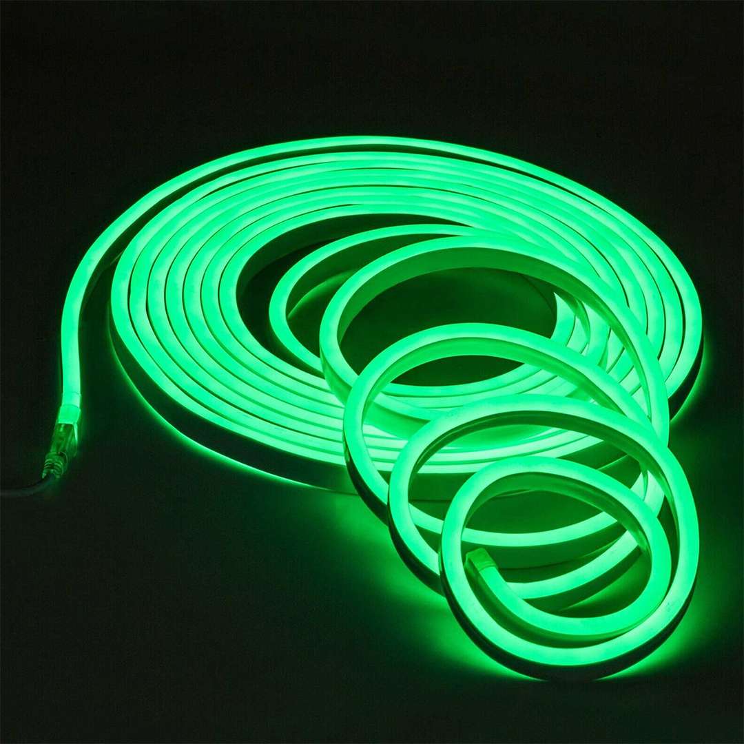 ROLLO LUZ NEON LED 5M 220V VERDE (JTRLED041)