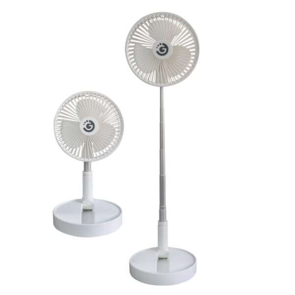 VENTILADOR PORTATIL GOLDTECH 2 EN 1 RECARGABLE (JTVENT100)