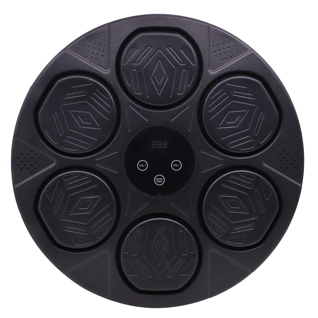 MAQUINA DE BOXEO GOLDTECH 6 GOLPES LUZ MUSICA BLUETOOTH NEGRO (JTFITN100) - Image 3