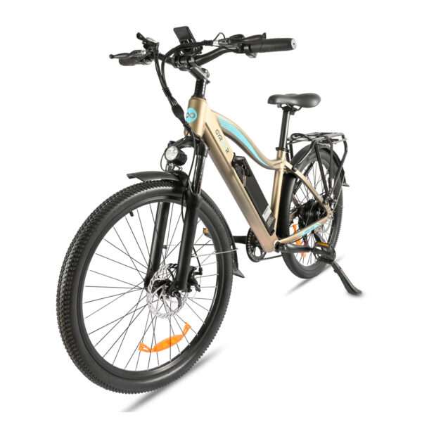 BICICLETA ELECTRICA GYROOR 27.5" EB-041 DORADO (JTGYR004) - Image 2