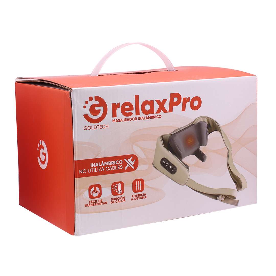 MASAJEADOR CERVICAL GOLDTECH RECARGABLE USB (JTHOG1005) - Image 4