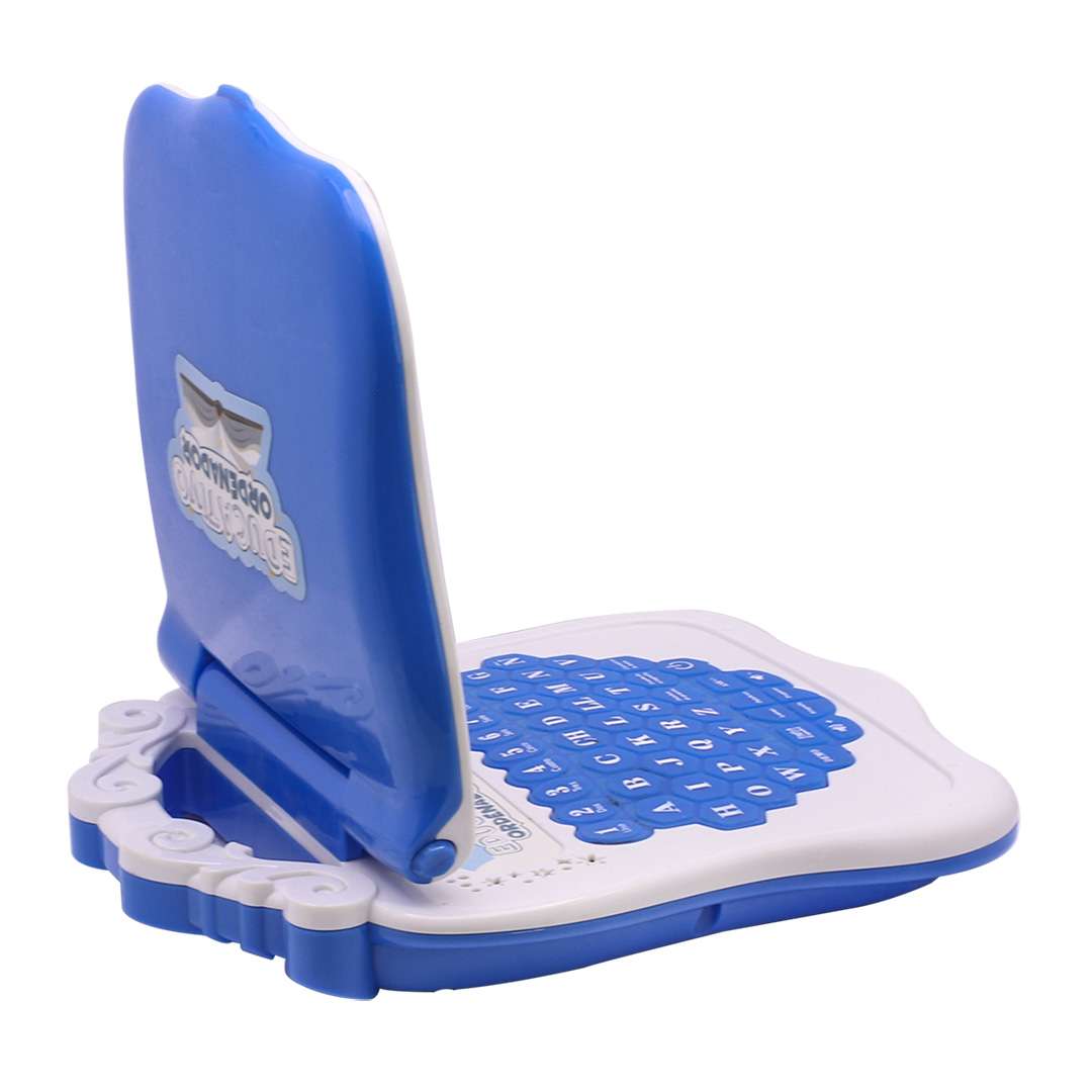 MINI LAPTOP EDUCATIVA DIDACTICA CON DISPLAY AZUL (JTJUG989AZU) - Image 3