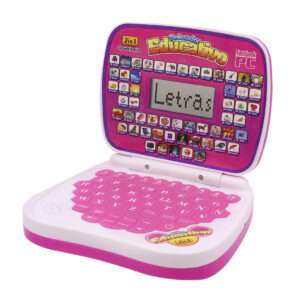 MINI LAPTOP EDUCATIVA DIDACTICA ROSA (JTJUG989ROS)