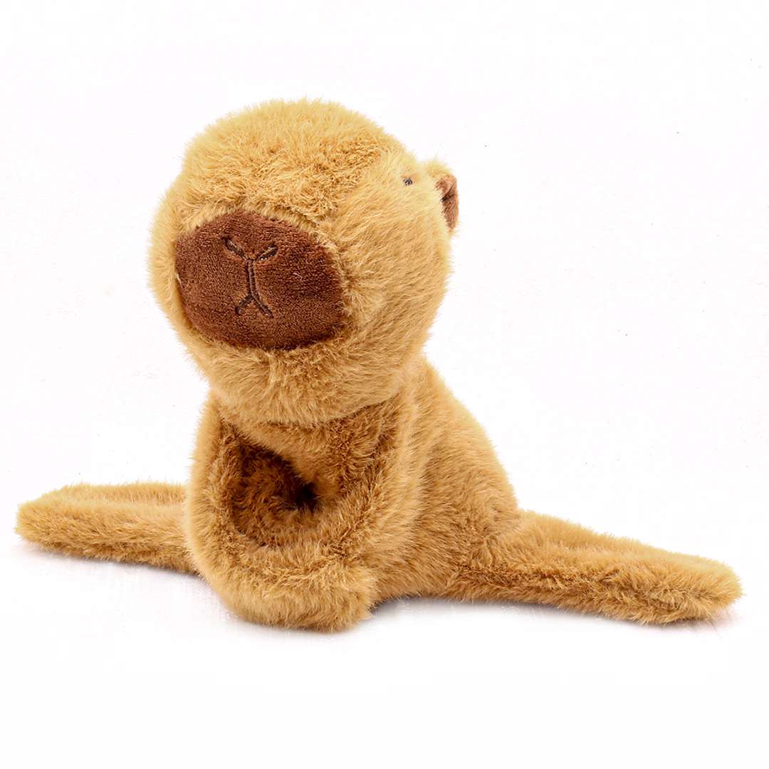 Pulsera De Bofetada De Capibara De Peluche - 15 Cm, Juguete De Capybara Suave Y Divertido Para Niños Y Adultos