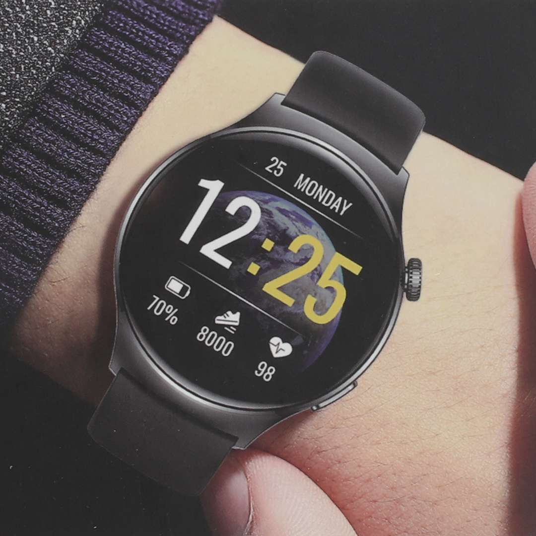 RELOJ SMARTWATCH MICCELL VQ-SM03 NEGRO (JTMICC083NEG) - Image 2