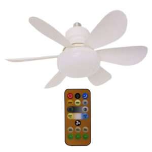 VENTILADOR DE TECHO LAMPARA LED 30W C/REMOTO (JTVENT032)