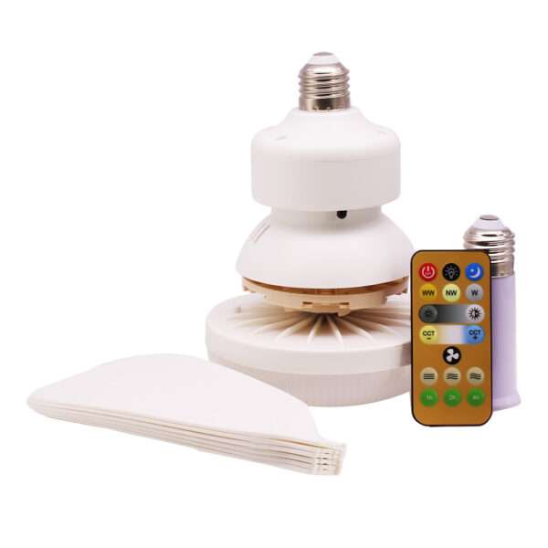 VENTILADOR DE TECHO LAMPARA LED 30W C/REMOTO (JTVENT032) - Image 2
