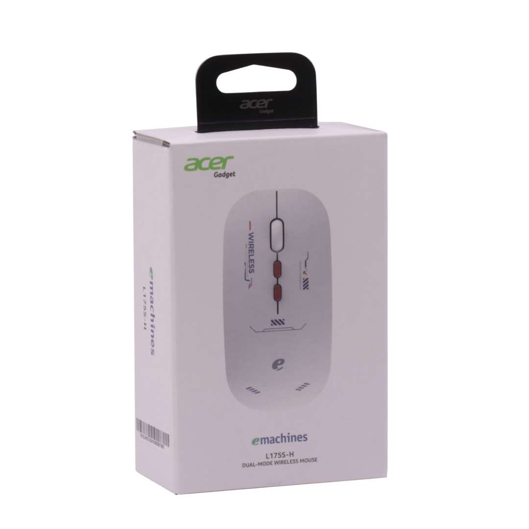 MOUSE ACER INALAMBRICO BT/2.4Ghz L175S-H NEGRO (JTACER003NEG) - Image 2