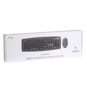 COMBO MOUSE Y TECLADO ACER EAK030 SP NEGRO (JTACER008)