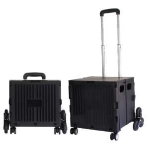 CARRO PORTATIL CAJA PLEGABLE CON RUEDAS Y MANGO (JTHOG1010)