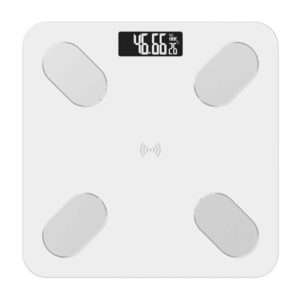 BALANZA DIGITAL BT CON MEDIDOR DE GRASA BLANCO (JTHOG943BLA)
