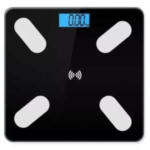 BALANZA DIGITAL BT CON MEDIDOR DE GRASA NEGRO (JTHOG943NEG)