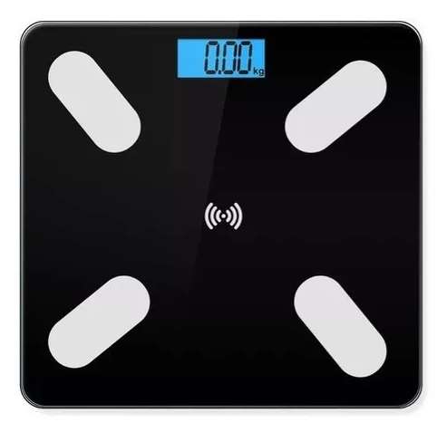 BALANZA DIGITAL BT CON MEDIDOR DE GRASA NEGRO (JTHOG943NEG)