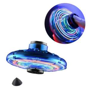 BOLA SPINNER DRONE BOOMERANG AZUL CON LUCES (JTJUG309AZU)