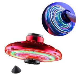 BOLA SPINNER DRONE BOOMERANG ROJO CON LUCES (JTJUG309ROJ)