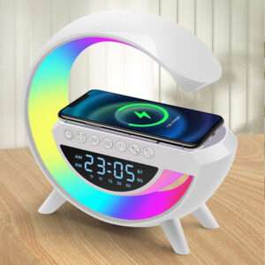 LAMPARA LED G CARGADOR RELOJ BLANCO (JTLAMP173)