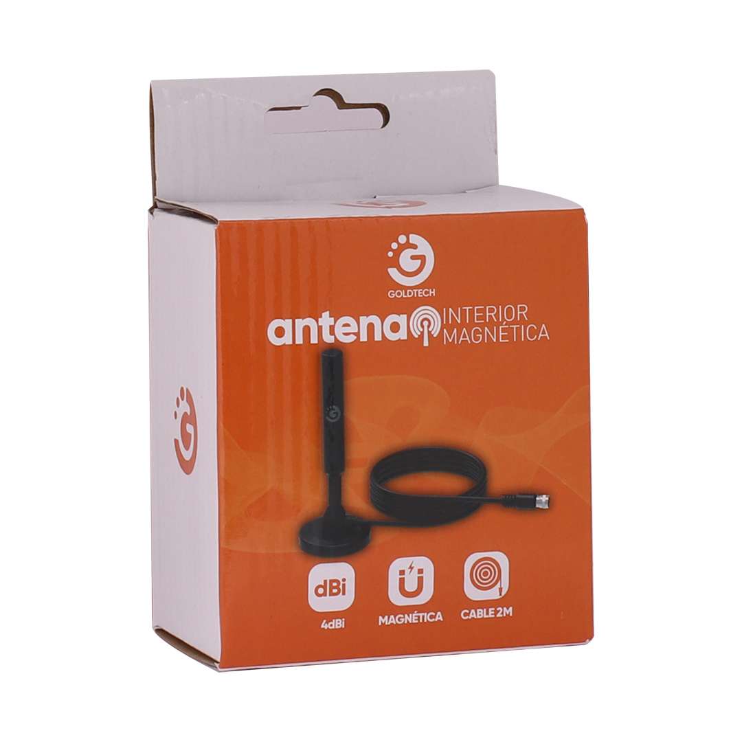 ANTENA TV INTERIOR MAGNETICA 2MTS GOLDTECH (JTANT019) - Image 2