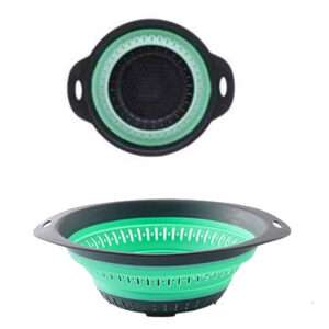 COLADOR SILICONA PLEGABLE 28CM DIAMETRO AZUL (JTHOG352AZU)