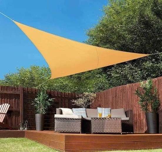 MALLA TOLDO TRIANGULAR 3.6MTS x 3.6MTS (JTHOG422) - Image 2