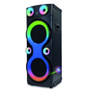 PARLANTE GOLDTECH 12x2" 80W RGB FM BT USB (JTPAR993)