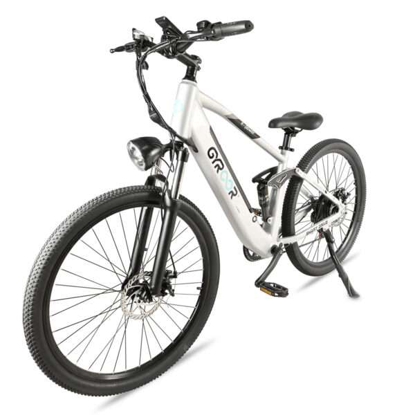 BICICLETA ELECTRICA GYROOR 27.5" CD-2614 PLATEADA (JTGYR003) - Image 2