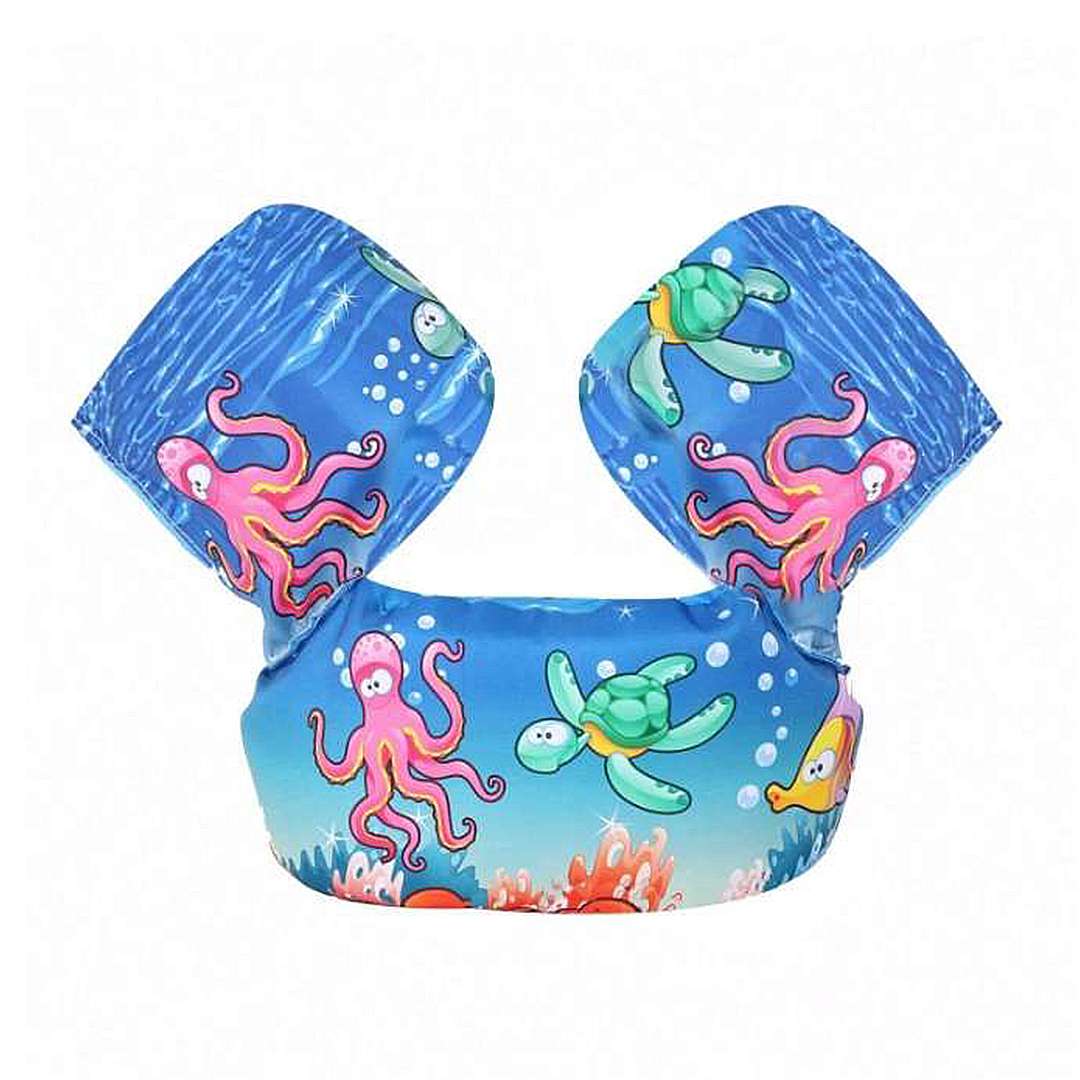 CHALECO C/ALAS SALVAVIDAS NIÑO TORTUGA (JTHOG1001-2)