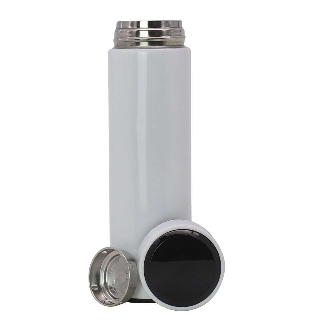 JARRA VASO TERMICO CON PANTALLA LED BLANCO (JTHOG991BLA) - Image 2