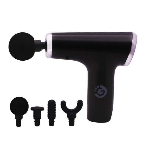 PISTOLA MASAJEADORA GOLDTECH RECARGABLE NEGRO (JTHOG994)