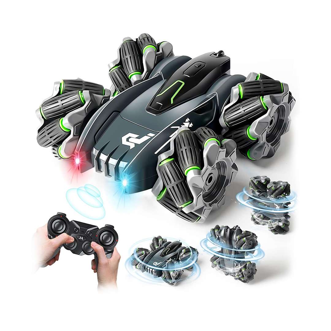 AUTO CON CONTROL REMOTO DOBLE CARA TODO TERRENO 360° (JTJUG171)